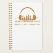 Atlanta Voiceover Studio PLANNER (klein) Planer (Vorderseite)