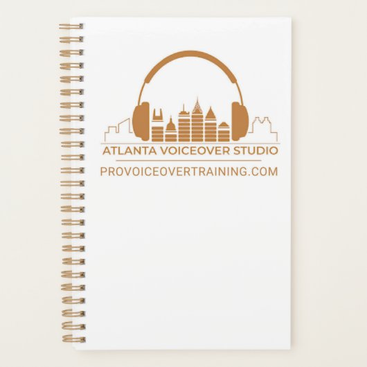 Atlanta Voiceover Studio PLANNER (klein) Planer (Vorderseite)