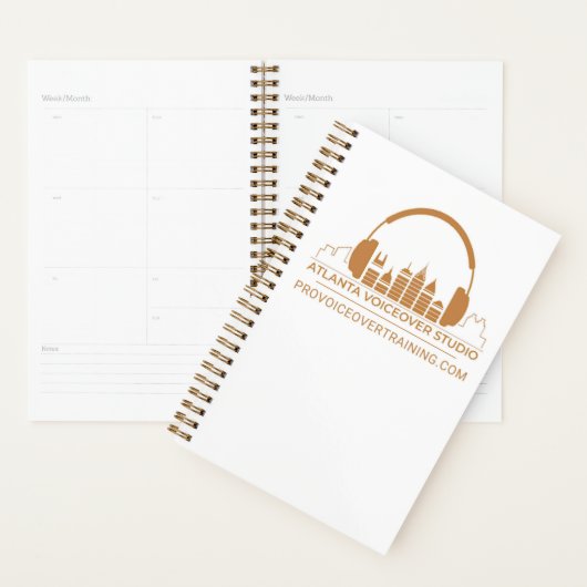 Atlanta Voiceover Studio PLANNER (klein) Planer (Anzeige)