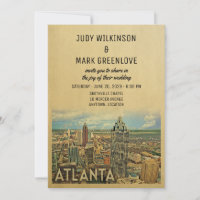 Atlanta Wedding Einladung Georgia