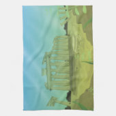 Atlantas Cartoon Handtuch (Vertikal)