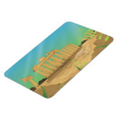 Atlantas Cartoon Magnet (Linke Seite)