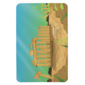 Atlantas Cartoon Magnet (Vertikal)