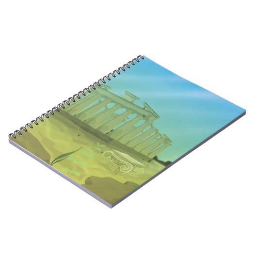 Atlantas Cartoon Notizblock (Linke Seite)