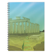 Atlantas Cartoon Notizblock (Vorderseite)