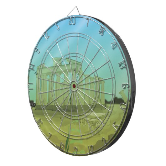 Atlantas Dartscheibe (Vorderseite rechts)