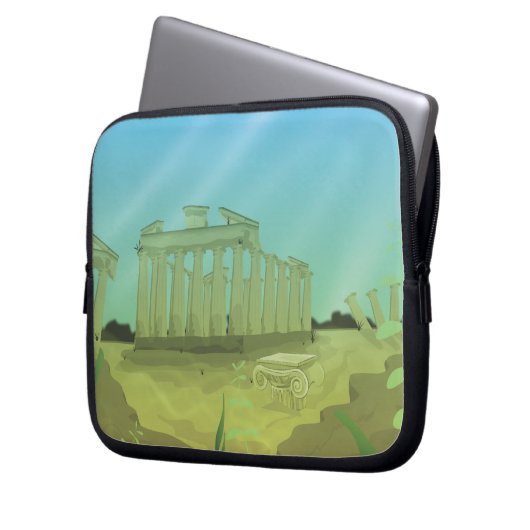 Atlantas Laptopschutzhülle (Vorderseite Links)