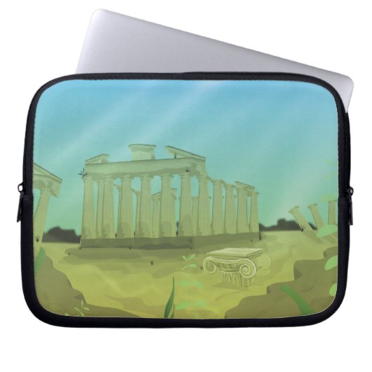 Atlantas Laptopschutzhülle (Vorderseite)