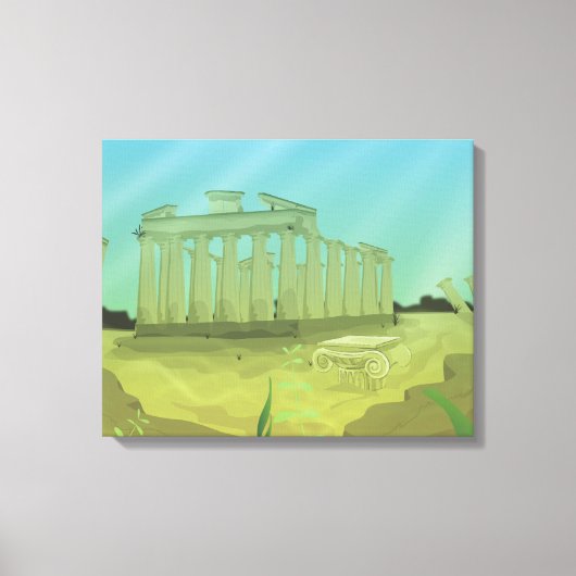 Atlantas Leinwanddruck (Vorderseite)