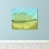 Atlantas Leinwanddruck (Insitu (Holzboden))