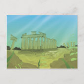 Atlantas Postkarte (Vorderseite)