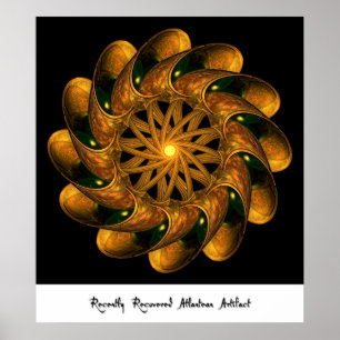 Atlantean Artefakt Poster