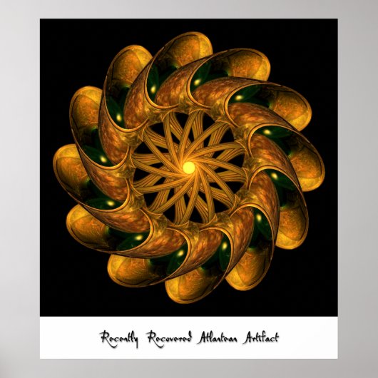 Atlantean Artifact Poster (Vorne)
