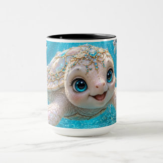 Atlantean Cosmic Sea Tortoise Zander Tasse