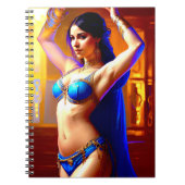 Atlantean Dancer Notebook Notizblock (Vorderseite)