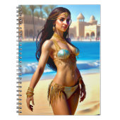 Atlantean Dancer Notebook Notizblock (Vorderseite)