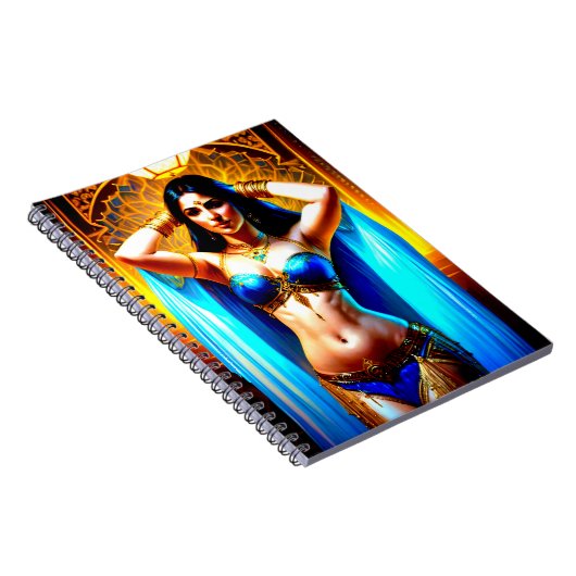 Atlantean Dancer Notebook Notizblock (Rechte Seite)