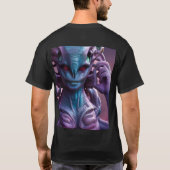 Atlantean Goddess Rubrro T - Shirt (Rückseite)