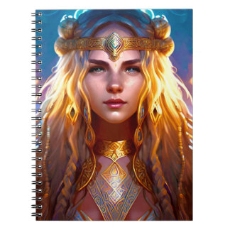 Atlantean Priestess-Notebook Notizblock