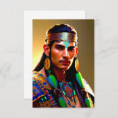 Atlantean Shaman Grußkarte Dankeskarte (Vorne/Hinten)