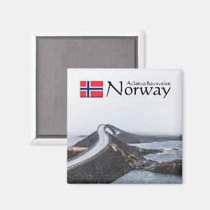 Atlanterhavsveien Souvenir Magnet