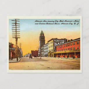 Atlantic Ave., Atlantic City 1908 Vintage Postkarte