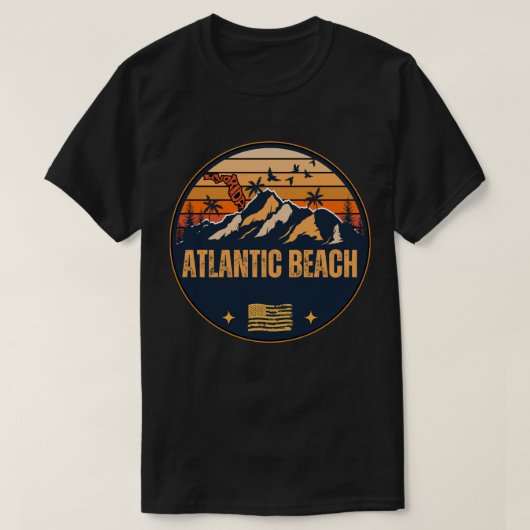 Atlantic Beach, Florida T-Shirt (Design vorne)