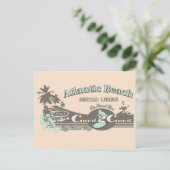 Atlantic Beach Travel North Carolina Postcard Postkarte (Stehend Vorderseite)