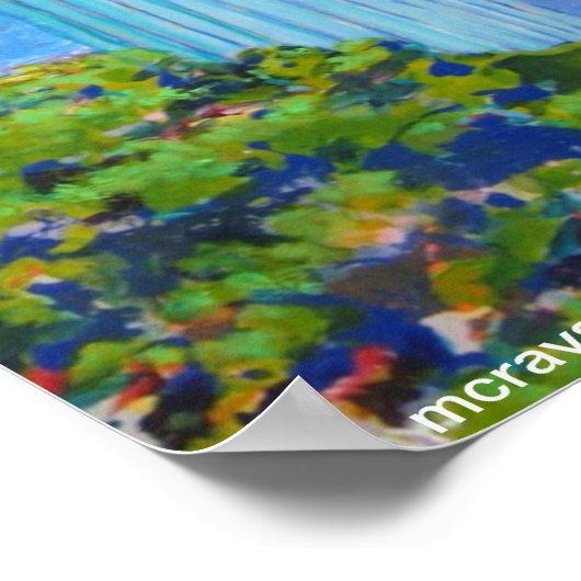 Atlantic Beach (watertower) Poster (Ecke)