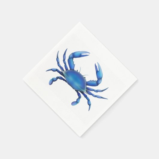 Atlantic Blue Crab Paper Napkins Serviette (Ecke)