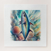 Atlantic Bonito 190624AREF122 - Watercolor Puzzle (Horizontal)
