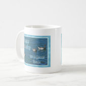 Atlantic Brant Geese Boss Birthday Kaffeetasse (Vorderseite Links)