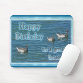 Atlantic Brant Geese Boss Birthday Mousepad (Mit Mouse)
