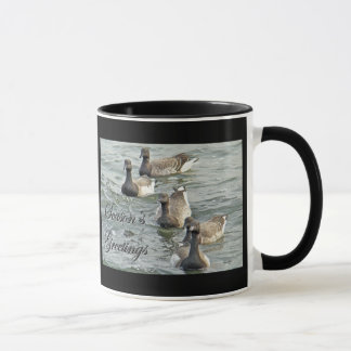 Atlantic Brant Geese Season's Greetings Series Tasse