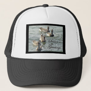 Atlantic Brant Geese Season's Greetings Series Truckerkappe