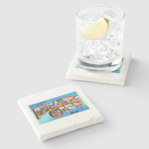 Atlantic City 1 New-Jersey NJ Vintage Reise - Steinuntersetzer