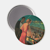 Atlantic City ~ All Year Resort Magnet (Vorderseite/Rückseite)