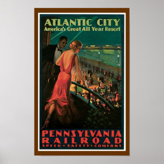 Atlantic City ~ All Year Resort Poster