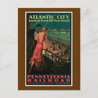 Atlantic City ~ All Year Resort Postkarte