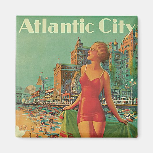 Atlantic City - America's All Year Resort Magnet (Vorne)
