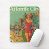 Atlantic City - America's All Year Resort Mousepad (Mit Mouse)