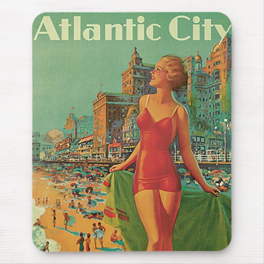 Atlantic City - America's All Year Resort Mousepad (Vorne)