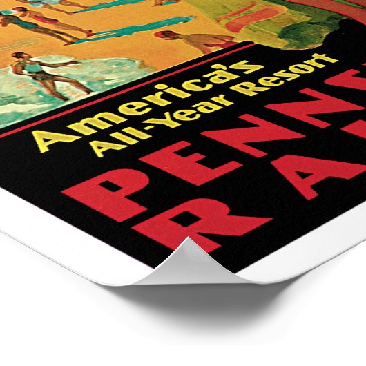 Atlantic City - America's All Year Resort Poster (Ecke)