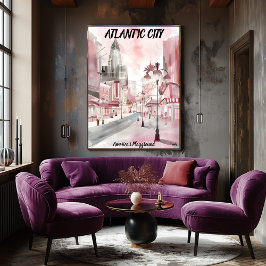 Atlantic City: America's Playground Poster
