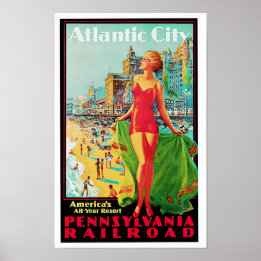 Atlantic City - Amerikas ganzjähriger Spielplatz Poster