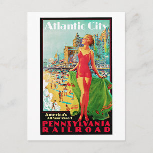 Atlantic City ~ Amerikas Spielplatz für das ganze Postkarte
