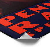 Atlantic City Balcony View 1935 Poster (Ecke)