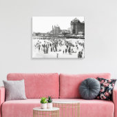 Atlantic City Beach & Boardwalk, 1910 Leinwanddruck (Insitu (Wohnzimmer))