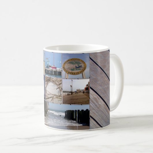 Atlantic City Beach Kaffeetasse (VorderseiteRechts)