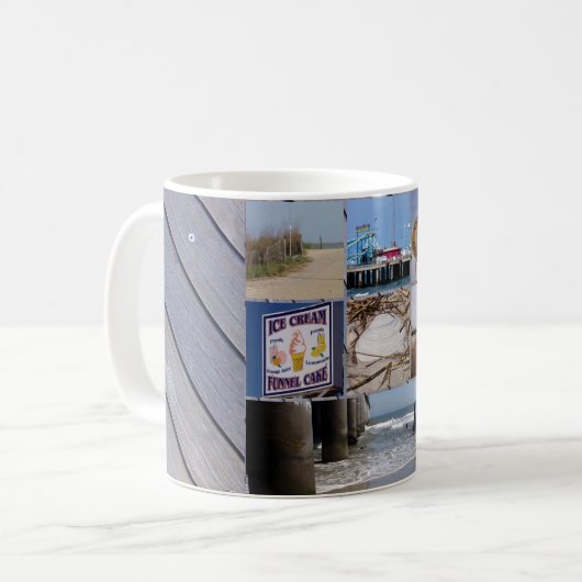 Atlantic City Beach Kaffeetasse (Vorderseite Links)